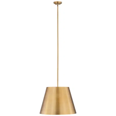 Z-lite Lilly By  Rubbed Brass 1 Light Pendant