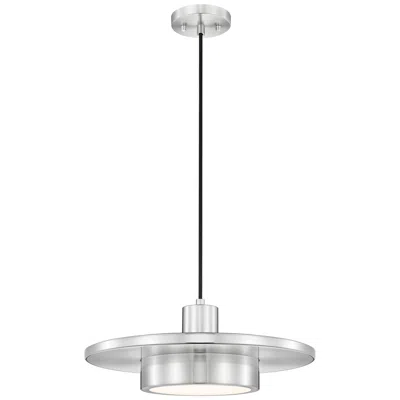 Z-lite Ludo By  16 Inch Brushed Nickel 1 Light Pendant