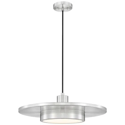Z-lite Ludo By  20 Inch Brushed Nickel 1 Light Pendant
