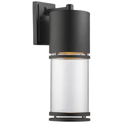 Z-lite Luminata 17 3/4" High Black Led Outdoor Wall Light