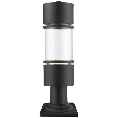 Z-lite Luminata By  Black 21.75 Inch Led Outdoor Led Post Mount Light