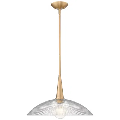 Z-lite Lunelle  By   1 Light Pendant In Gold