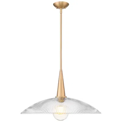 Z-lite Lunelle  By   1 Light Pendant In White
