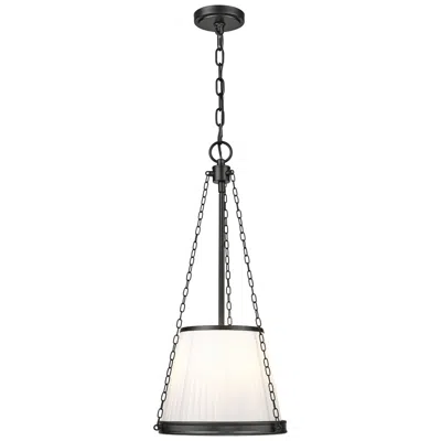Z-lite Madeline By  Matte Black 12 Inch 4 Light Pendant