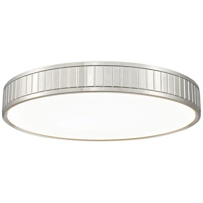 Z-lite Madison By  Brushed Nickel 1 Light Flush Mount