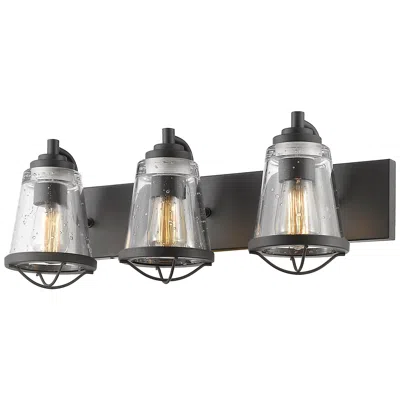 Z-lite Mariner 24" Wide Bronze 3-light Bath Light