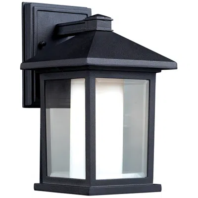 Z-lite Mesa By  Black 6 Inch Outdoor Wall Light
