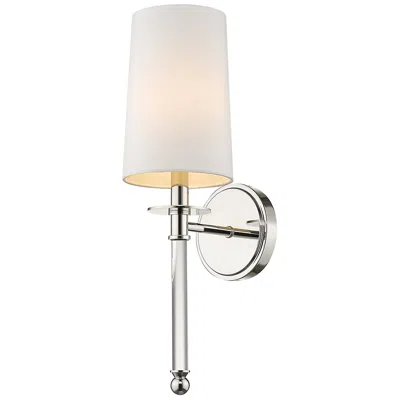 Z-lite Mila 19 1/2" High Polished Nickel 1-light Wall Sconce