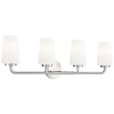 Z-lite Montford By  Brushed Nickel 4 Light Vanity