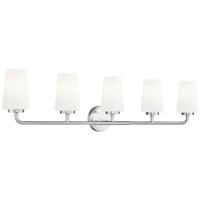 Z-lite Montford By  Brushed Nickel 5 Light Vanity