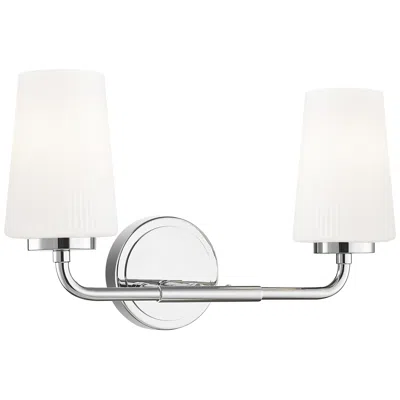 Z-lite Montford By  Chrome 2 Light Vanity