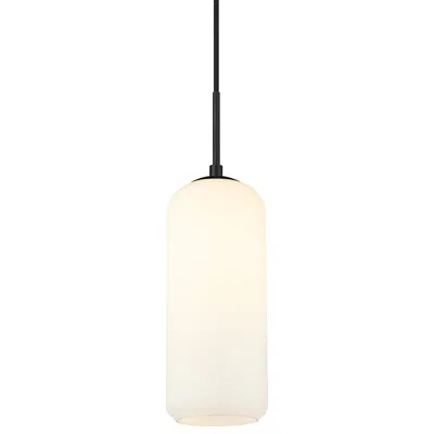 Z-lite Monty 5 1/4" Wide Matte Black Mini Pendant