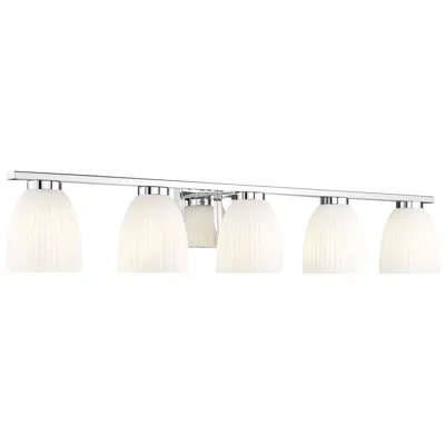 Z-lite Naya By  Chrome 5 Light Vanity