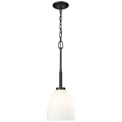 Z-lite Naya By  Matte Black 1 Light Pendant