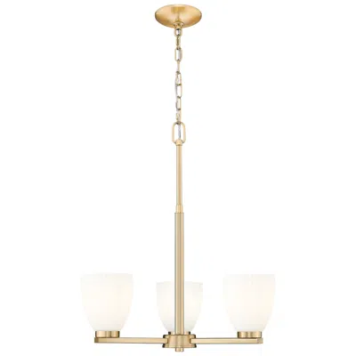 Z-lite Naya By  Modern Gold 3 Light Chandelier