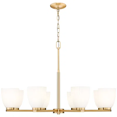 Z-lite Naya By  Modern Gold 8 Light Chandelier