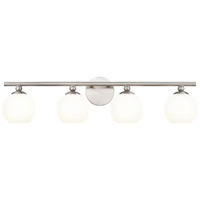 Z-lite Neoma 30" Wide Brushed Nickel 4-light Bath Light