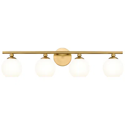 Z-lite Neoma By  Modern Gold 4 Light Vanity