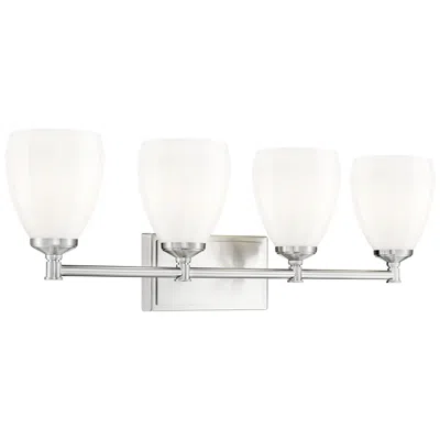 Z-lite Oren By  Brushed Nickel 4 Light Vanity