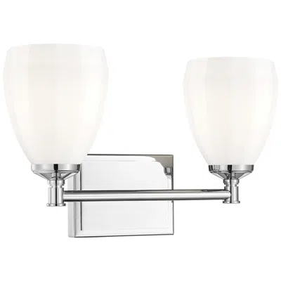 Z-lite Oren By  Chrome 2 Light Vanity