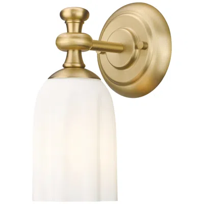 Z-lite Orion 9 1/2" High Modern Gold Wall Sconce