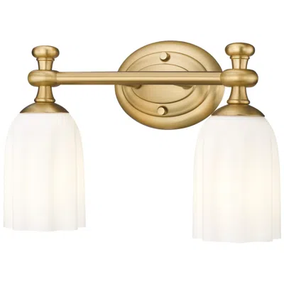 Z-lite Orion By  Modern Gold 13.75 Inch 2 Light Vanity