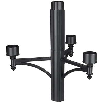 Z-lite Outdoor 25 3/4" High Black 4-light Post Top Adapter