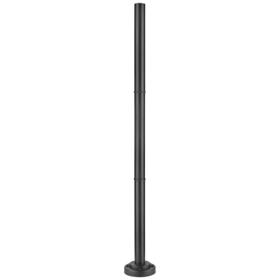 Z-lite Outdoor Post By  Black 75.6 Inch Outdoor Post