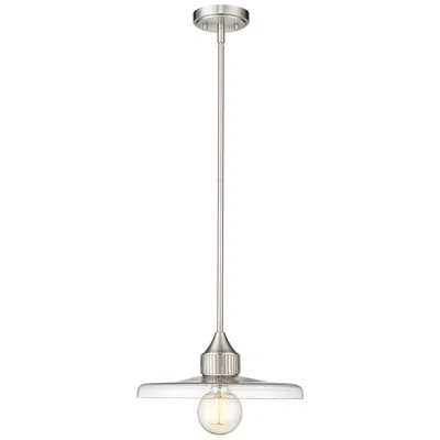 Z-lite Paloma By  Brushed Nickel 14 Inch 1 Light Pendant