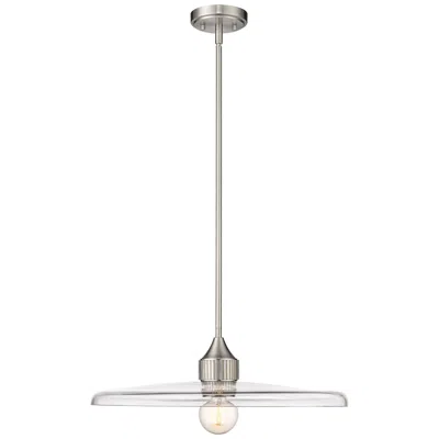 Z-lite Paloma By  Brushed Nickel 24 Inch 1 Light Pendant