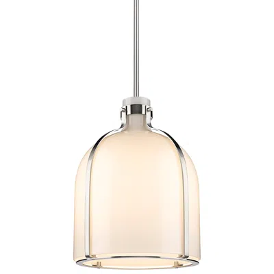 Z-lite Pearson 12 1/4" Wide Brushed Nickel Pendant Light