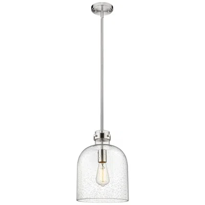 Z-lite Pearson By  Brushed Nickel 9.5 Inch 1 Light Pendant