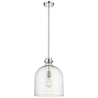 Z-lite Pearson By  Polished Nickel 12 Inch 1 Light Pendant