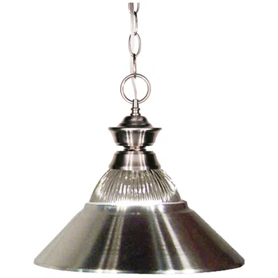 Z-lite Pendant Lights By  Brushed Nickel 1 Light Pendant