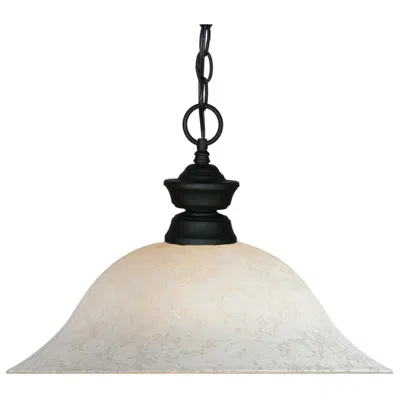 Z-lite Pendant Lights By  Matte Black 1 Light Pendant