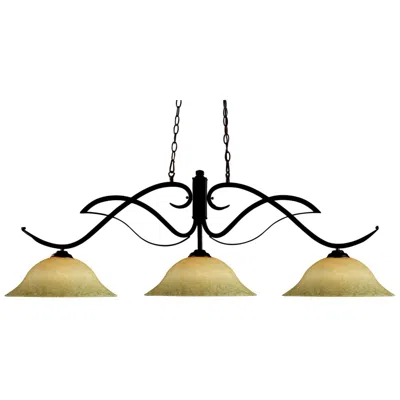 Z-lite Phoenix By  Bronze 16 Inch 3 Light Billiard Light