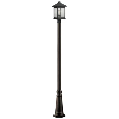 Z-lite Portland By  Oil Rubbed Bronze 112.25 Inch 1 Light Outdoor Post Light