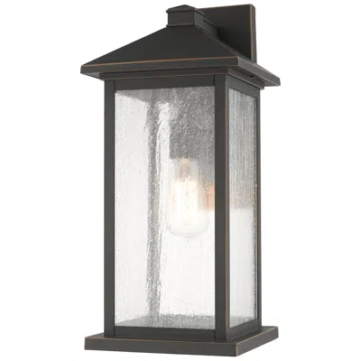 Z-lite Portland By  Oil Rubbed Bronze 18 Inch 1 Light Outdoor Wall Sconce