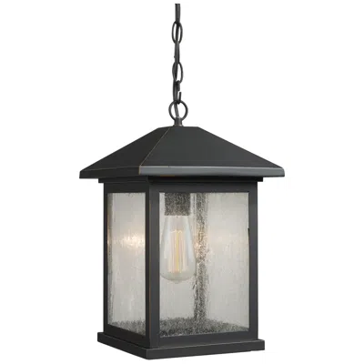 Z-lite Portland By  Oil Rubbed Bronze 9.5 Inch 1 Light Outdoor Chain Light