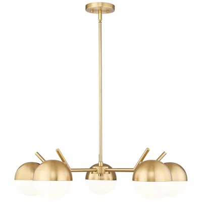 Z-lite Realm Sphere By  Modern Gold 32 Inch 5 Light Chandelier