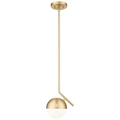 Z-lite Realm Sphere By  Modern Gold 9 Inch 1 Light Pendant