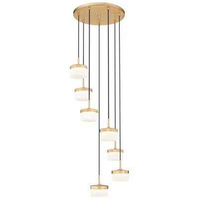 Z-lite Renaud By  21 Inch Modern Gold 7 Light Chandelier