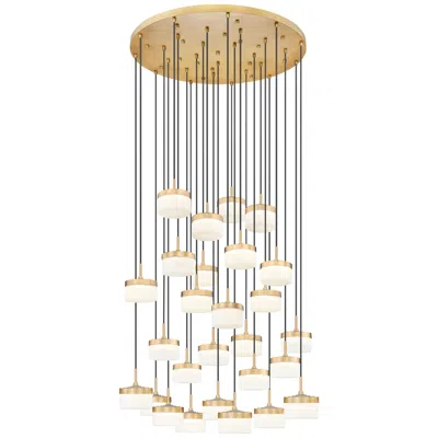 Z-lite Renaud By  40.75 Inch Modern Gold 27 Light Chandelier