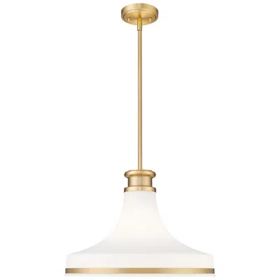 Z-lite Reznor By  18 Inch Modern Gold 1 Light Pendant