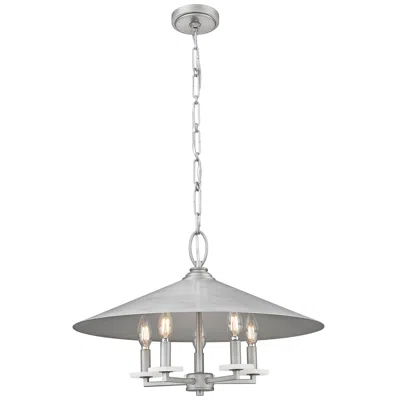 Z-lite Rialto By  Signature Pewter 22 Inch 5 Light Pendant