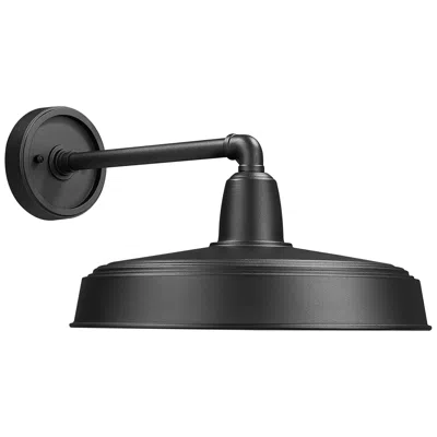 Z-lite Rlm By  Sand Black 1 Light Outdoor Wall Light