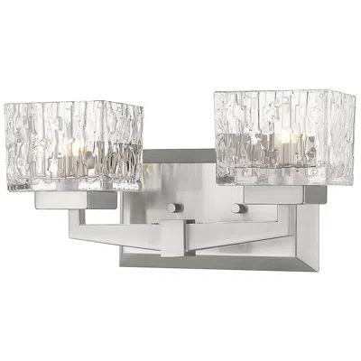 Z-lite Rubicon By  Brushed Nickel 13.5 Inch 2 Light Vanity