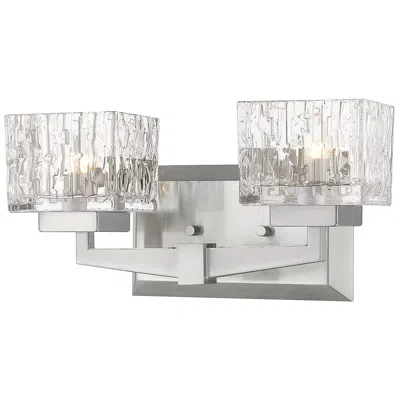 Z-lite Rubicon By  Brushed Nickel 13.5 Inch 2 Light Vanity