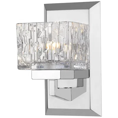 Z-lite Rubicon By  Chrome 4.75 Inch 1 Light Wall Sconce