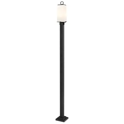 Z-lite Sana By  Black 114 Inch 2 Light Outdoor Post Mounted Fixture